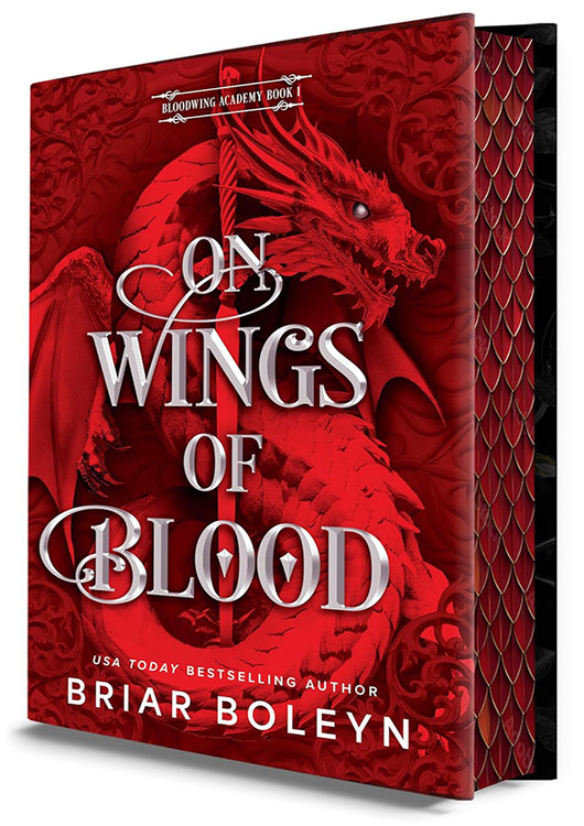 کتاب On Wings of Blood (Deluxe Limited Edition): A Novel (Bloodwing Academy, 1)