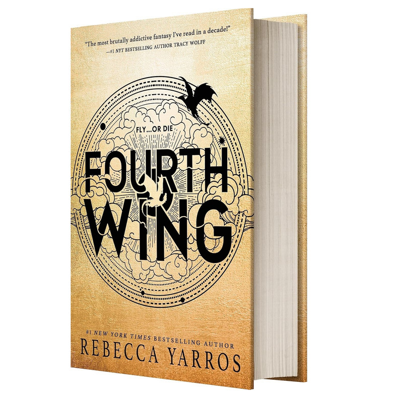 کتاب Fourth Wing اثر Rebecca Yarros انتشارات Entangled