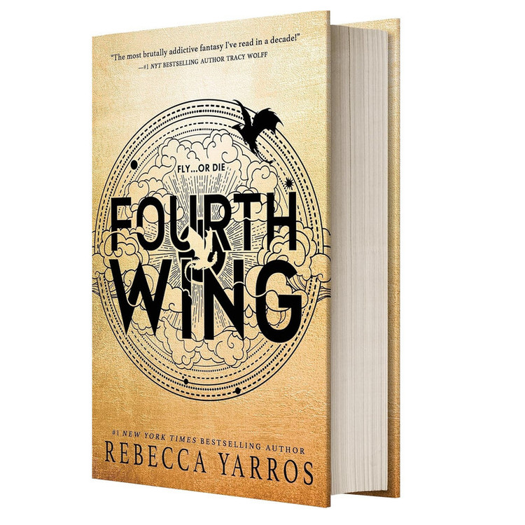 کتاب Fourth Wing اثر Rebecca Yarros انتشارات Entangled