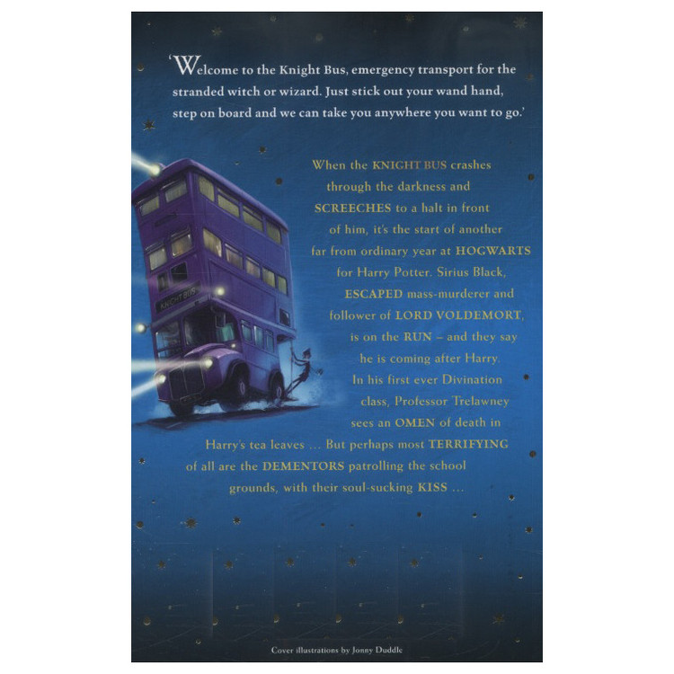 کتاب Harry Potter and the Prisoner of Azkaban اثر J.K. Rowling انتشارات بلومزبری
