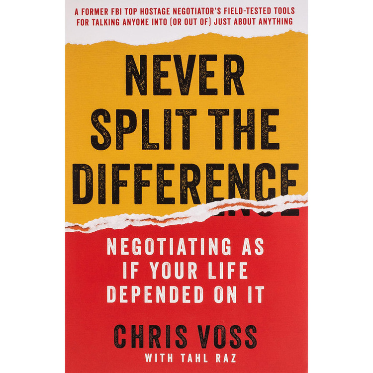 کتاب Never Split the Difference اثر Chris Voss انتشارات Harper Business