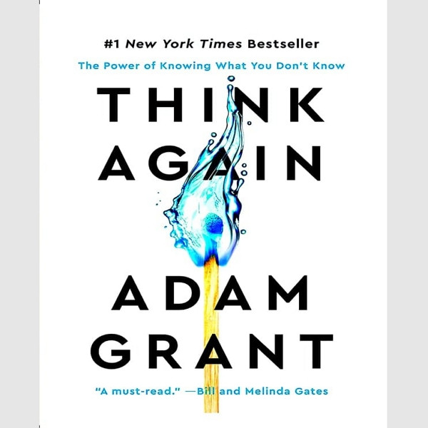 کتاب Think Again اثر Adam Grant انتشارات وایکینگ