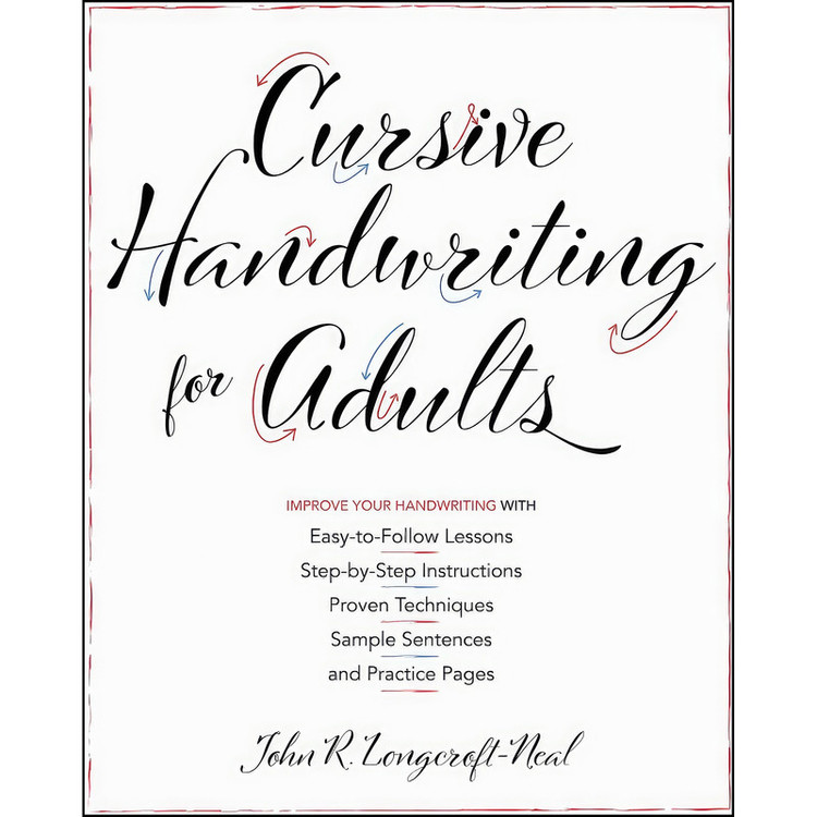 کتاب Cursive Handwriting for Adults اثر John Neal انتشارات بله