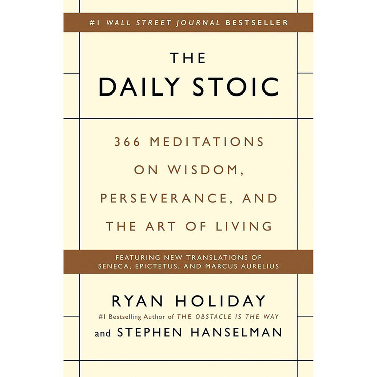 کتاب The Daily Stoic اثر Ryan Holiday and Stephen Hanselman انتشارات Portfolio