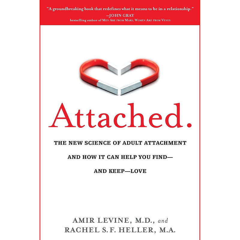 کتاب Attached اثر Amir Levine انتشارات Tarcher