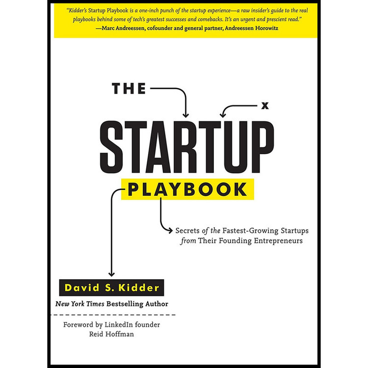 کتاب The Startup Playbook اثر David Kidder and Reid Hoffman انتشارات Chronicle Books