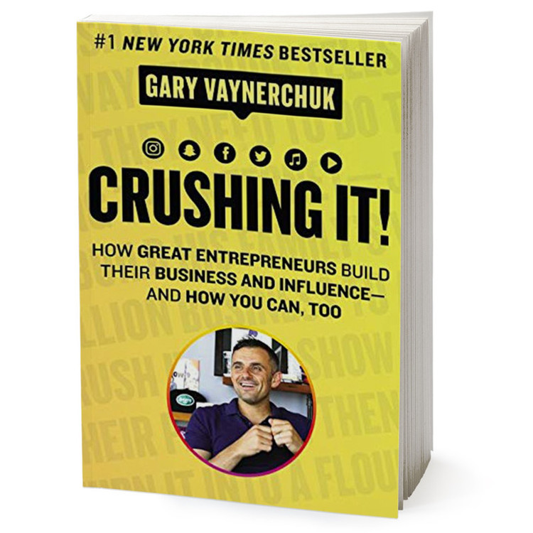 کتاب Crushing It! اثر Gary Vaynerchuk انتشارات HarperCollins Publishers Inc