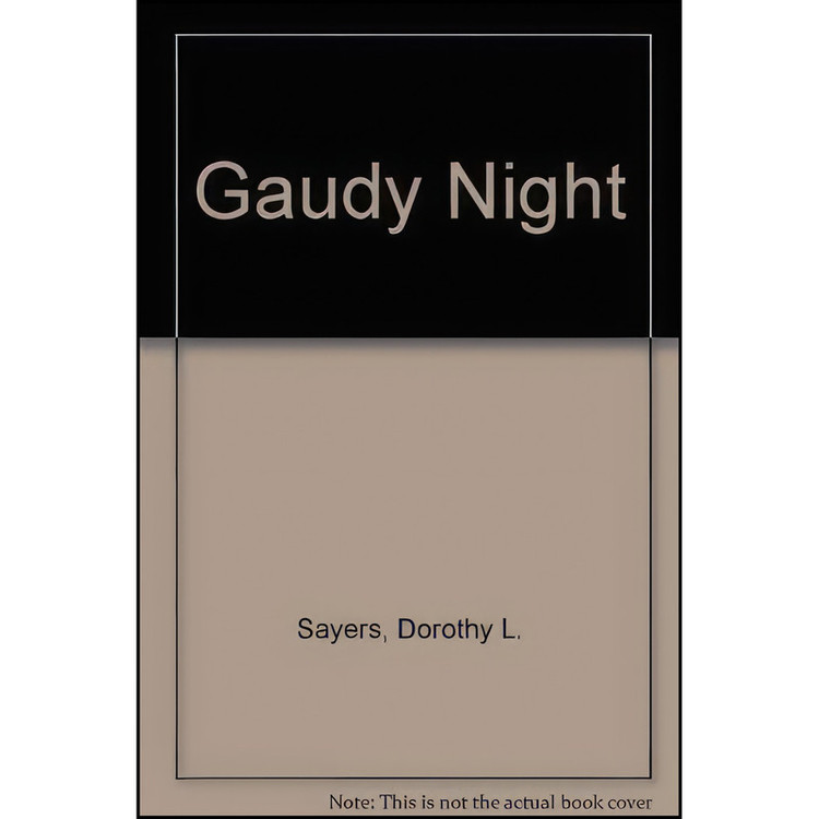 کتاب Gaudy Night اثر Dorothy L. Sayers انتشارات G K Hall & Co