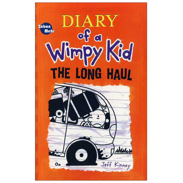 کتاب diary of a wimpy kid the long haul اثر jeff kinney نشر ابداع