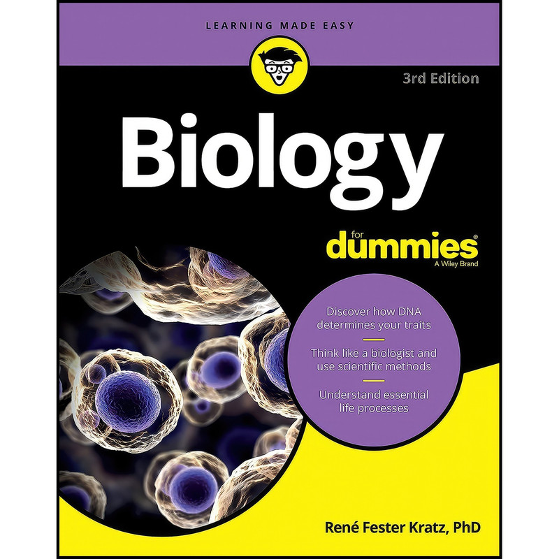 کتاب Biology For Dummies  اثر Rene Fester Kratz انتشارات For Dummies