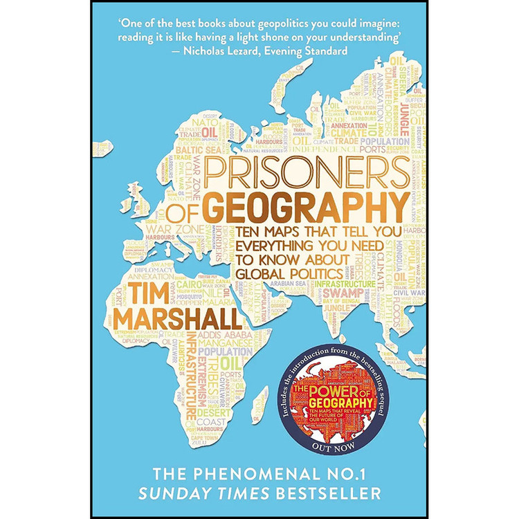 کتاب Prisoners Of Geography اثر Tim Marshall انتشارات SIMON & SCHUSTER