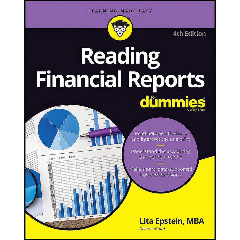 کتاب Reading Financial Reports For Dummies  اثر Lita Epstein انتشارات بله