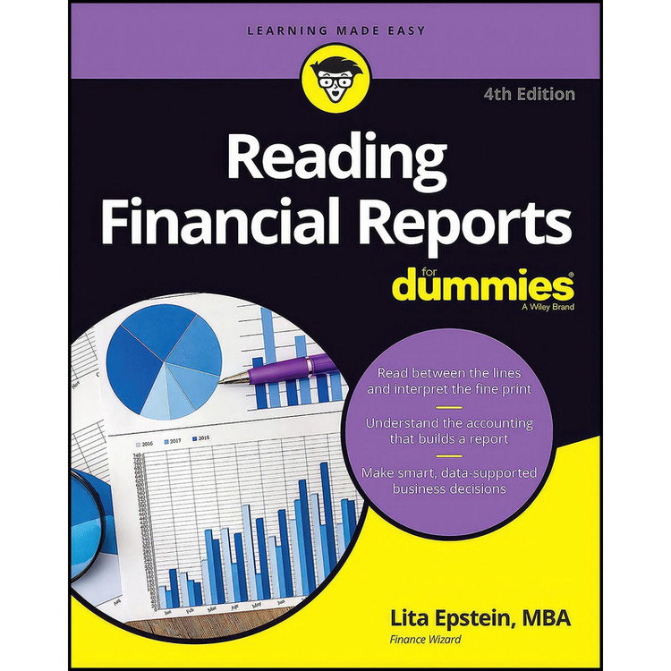 کتاب Reading Financial Reports For Dummies اثر Lita Epstein انتشارات بله