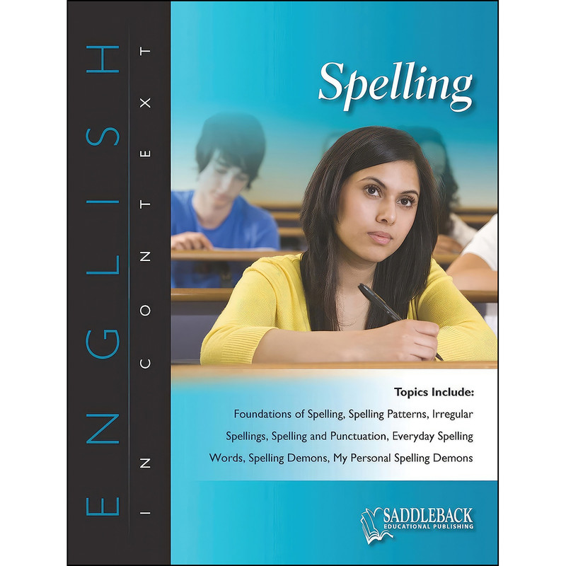 کتاب Spelling  اثر Saddleback Educational Publishing انتشارات Saddleback Educational Publishing