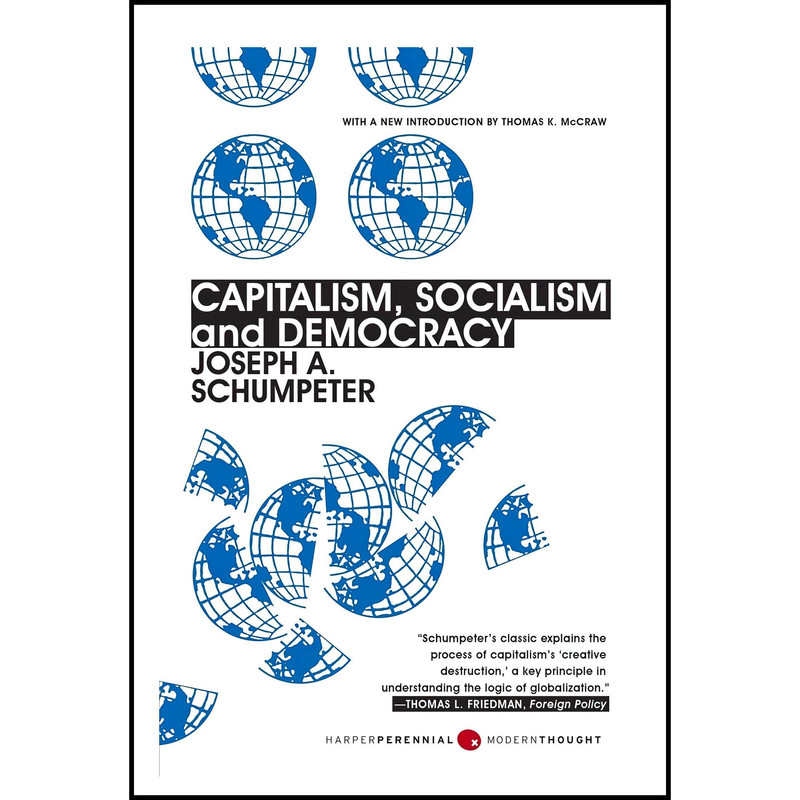 کتاب Capitalism, Socialism, and Democracy اثر Joseph A. Schumpeter انتشارات تازه‌ها