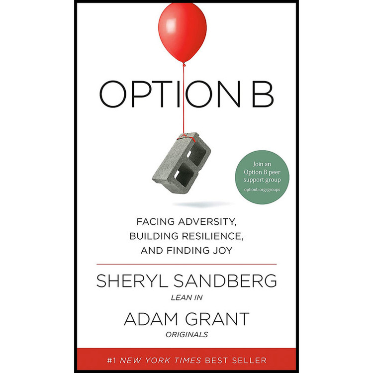 کتاب Option B اثر Sheryl Sandberg and Adam Grant انتشارات Knopf