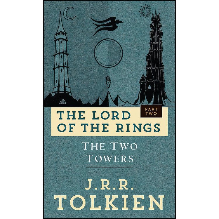 کتاب The Two Towers اثر J. R. R. Tolkien انتشارات Del Rey