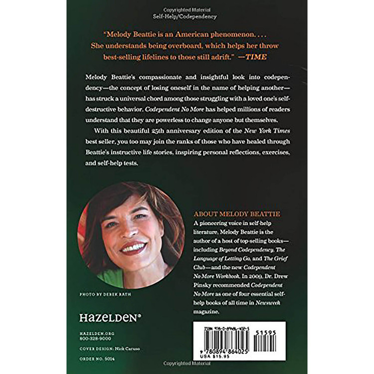 کتاب Codependent No More اثر Melody Beattie انتشارات Melody Beattie