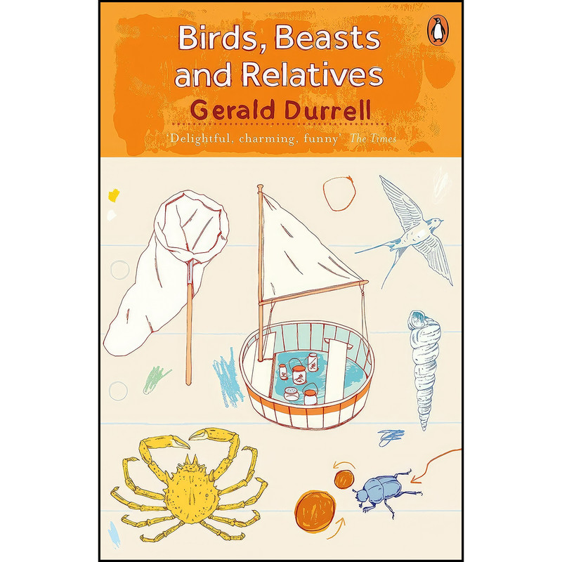 کتاب Birds, Beasts and Relatives  اثر Gerald Durrell انتشارات Viking