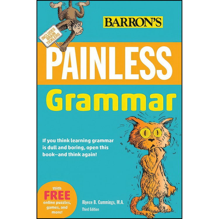 کتاب Painless Grammar اثر Rebecca Elliott انتشارات Barron's Educational Series