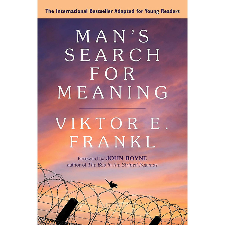 کتاب Mans Search for Meaning اثر Viktor E. Frankl and John Boyne انتشارات Beacon Press