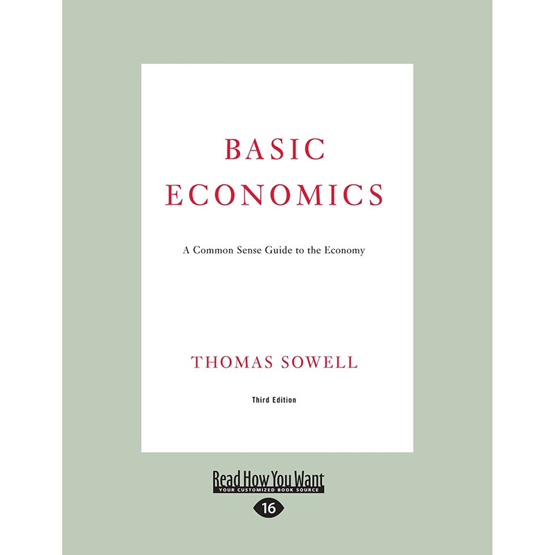 کتاب Basic Economics اثر Thomas Sowell انتشارات ReadHowYouWant