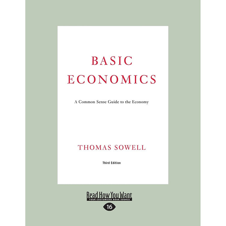 کتاب Basic Economics اثر Thomas Sowell انتشارات ReadHowYouWant