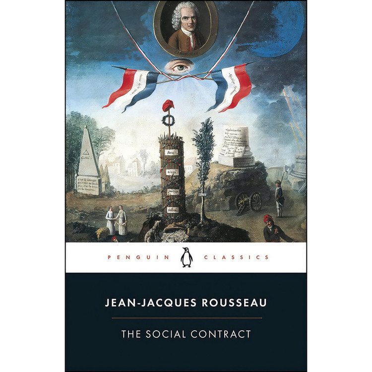کتاب The Social Contract اثر Jean-Jacques Rousseau and Maurice Cranston انتشارات Penguin Classics