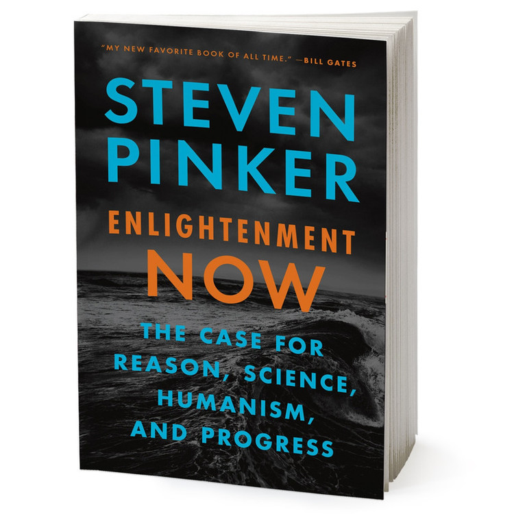 کتاب Enlightenment Now اثر Steven Pinker انتشارات Penguin Group Inc.