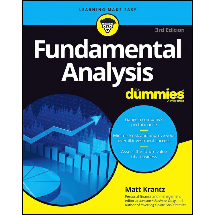 کتاب Fundamental Analysis For Dummies اثر Matt Krantz انتشارات For Dummies