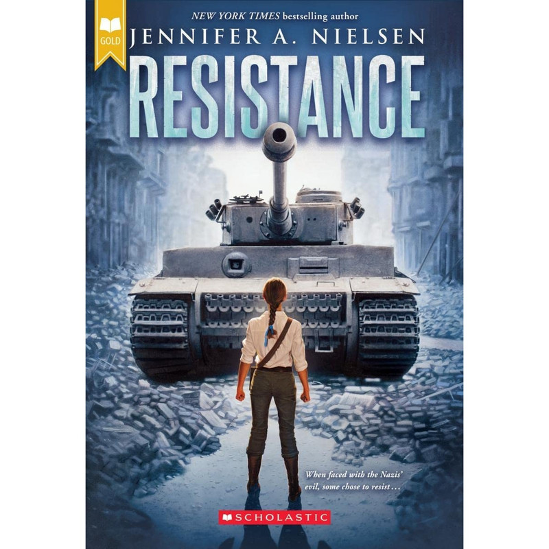 کتاب Resistance اثر Jennifer Nielsen انتشارات Scholastic Inc
