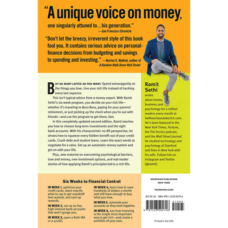 کتاب I Will Teach You to Be Rich اثر Ramit Sethi انتشارات Workman Publishing