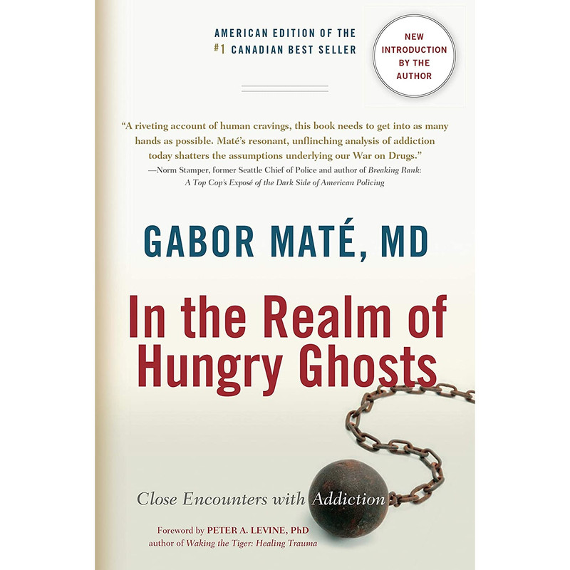 کتاب In the Realm of Hungry Ghosts: Close Encounters with Addiction اثر MD Gabor Mat&eacute;,Peter A. Levine Ph.D. انتشارات North Atlantic Books