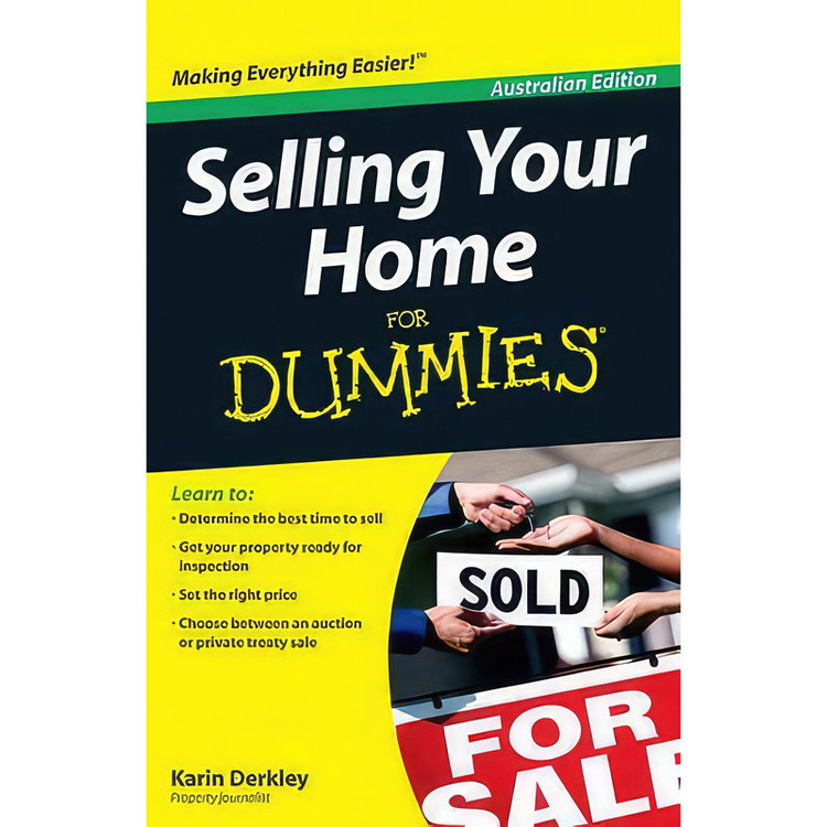 کتاب Selling Your Home for Dummies اثر Karin Derkley انتشارات John Wiley & Sons Australia Ltd
