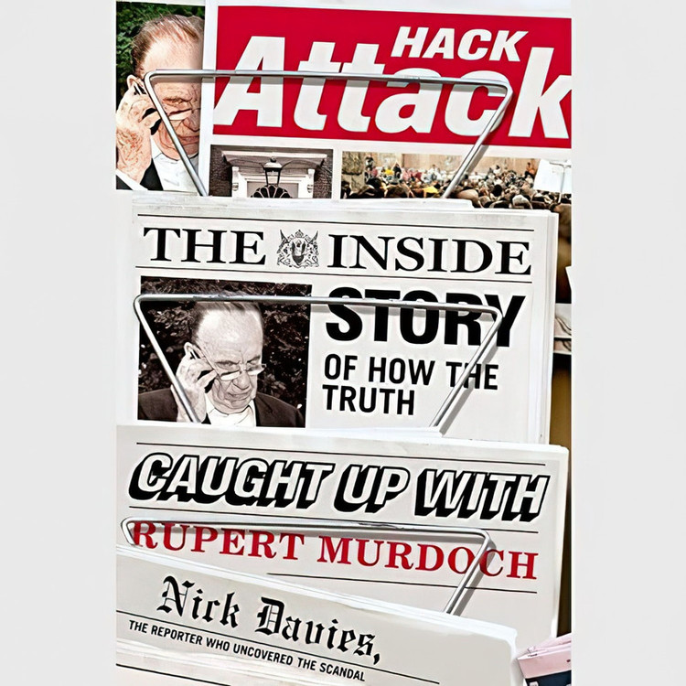 کتاب Hack Attack اثر Nick Davies انتشارات Blackstone, Inc.