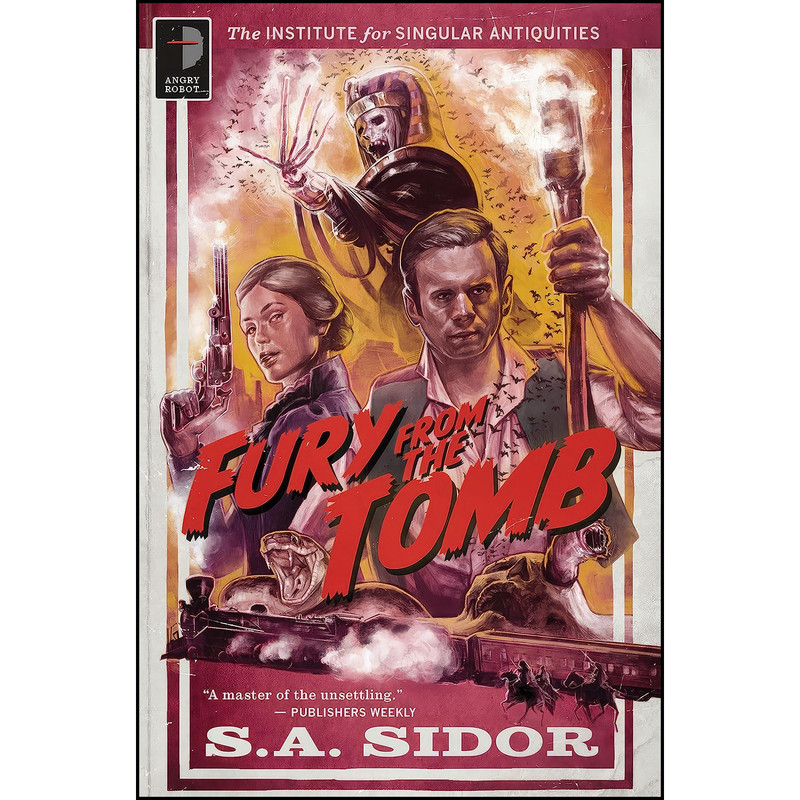 کتاب Fury From the Tomb اثر SA Sidor انتشارات Angry Robot
