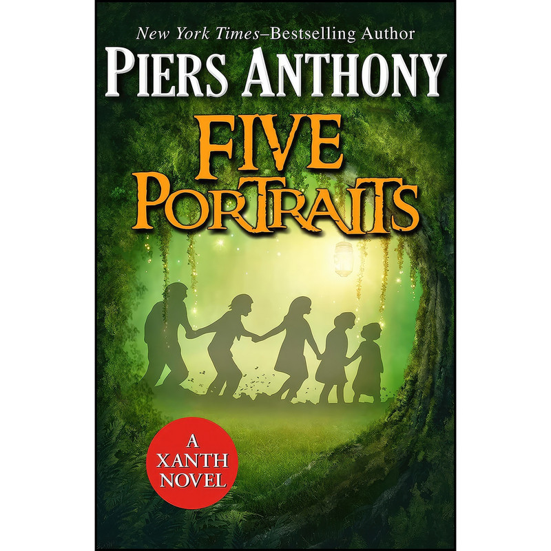 کتاب Five Portraits  اثر Piers Anthony انتشارات Open Road Media Sci-Fi & Fantasy