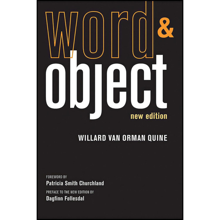 کتاب Word and Object, new edition اثر جمعی از نویسندگان انتشارات The MIT Press