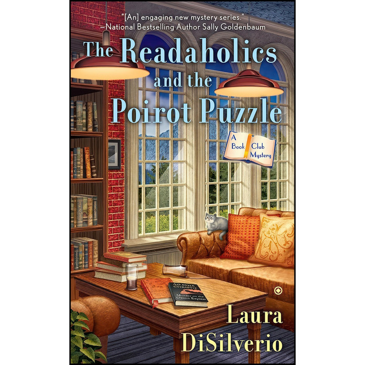 کتاب The Readaholics and the Poirot Puzzle اثر Laura DiSilverio انتشارات Berkley