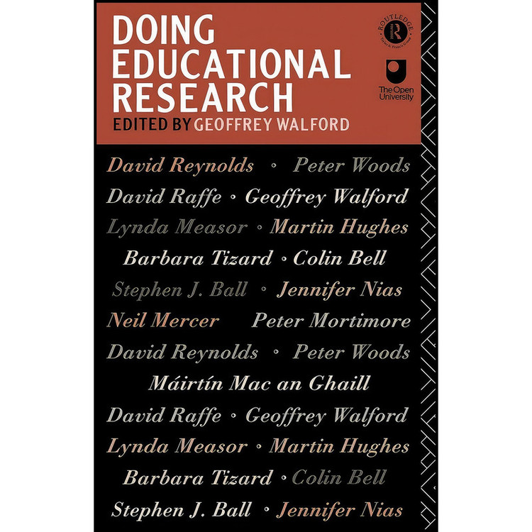 کتاب Doing Educational Research اثر Geoffrey Walford انتشارات بله