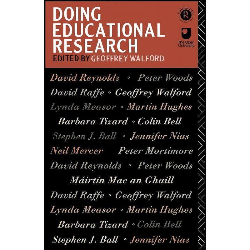 کتاب Doing Educational Research اثر Geoffrey Walford انتشارات بله