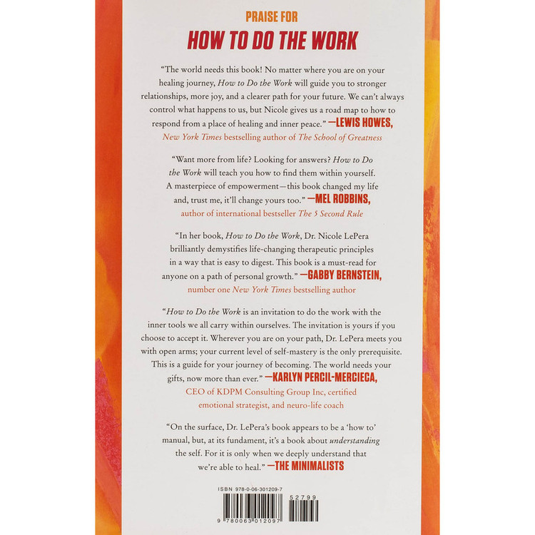 کتاب How to Do the Work اثر Dr. Nicole LePera انتشارات Harper Wave