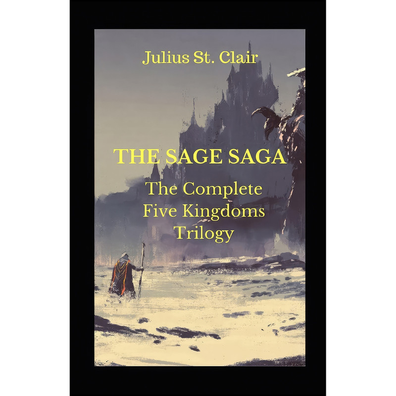 کتاب The Sage Saga اثر Julius St. Clair انتشارات تازه ها