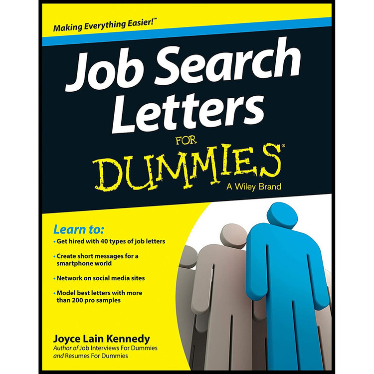 کتاب Job Search Letters For Dummies اثر Joyce Lain Kennedy انتشارات For Dummies