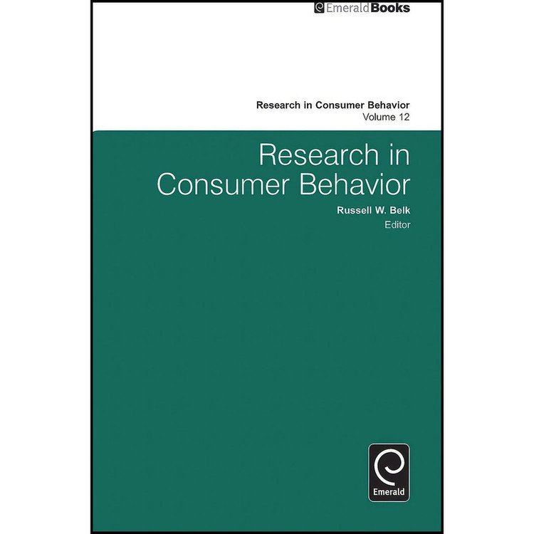 کتاب Research in Consumer Behavior اثر Russell W. Belk انتشارات Emerald Publishing Limited