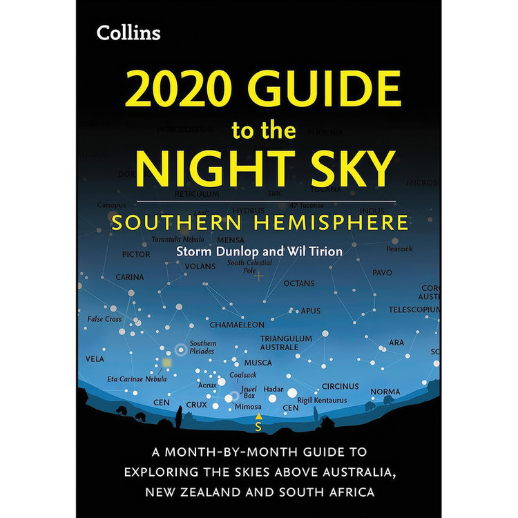 کتاب 2020 Guide to the Night Sky Southern Hemisphere اثر Storm Dunlop and Wil Tirion انتشارات Collins