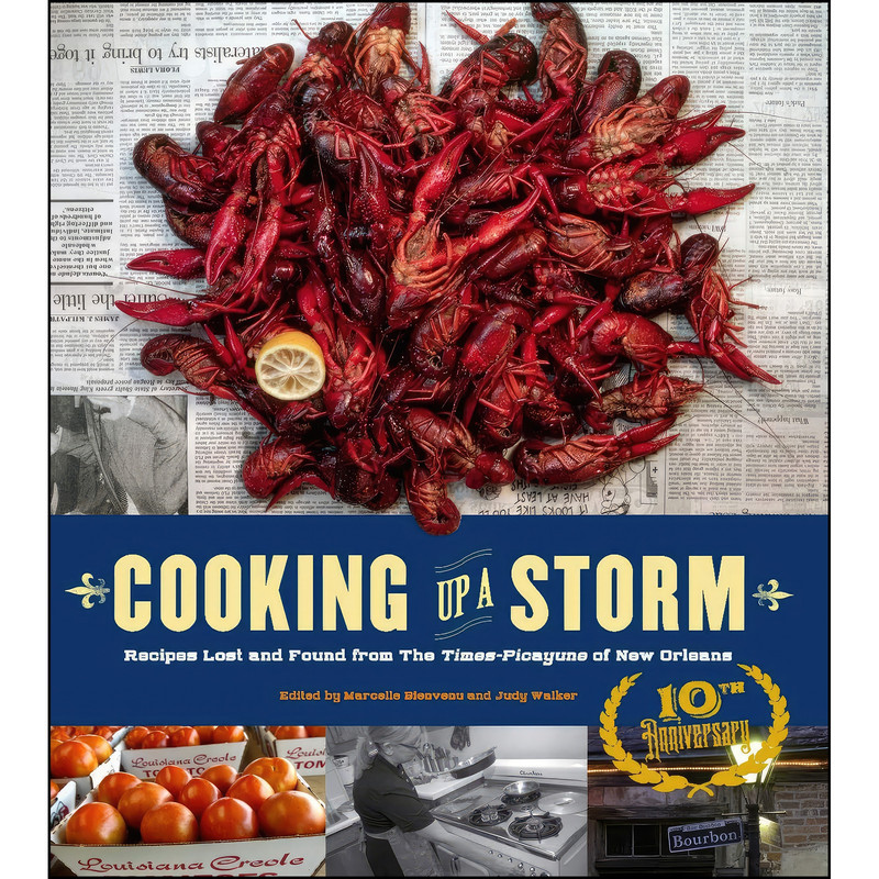 کتاب Cooking Up A Storm اثر Marcelle Bienvenu and Judy Walker انتشارات Chronicle Books