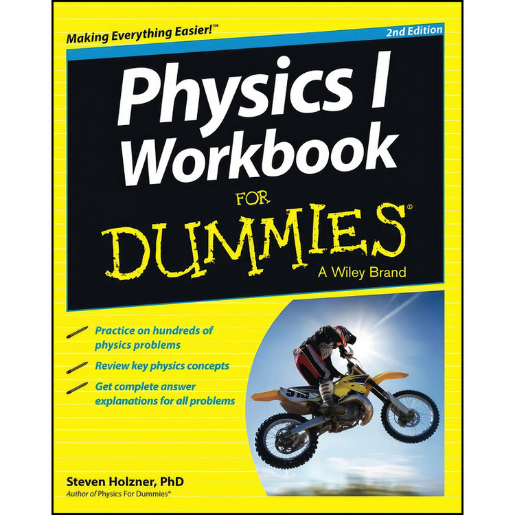 کتاب Physics I Workbook FD, 2e اثر Steve Holzner انتشارات For Dummies