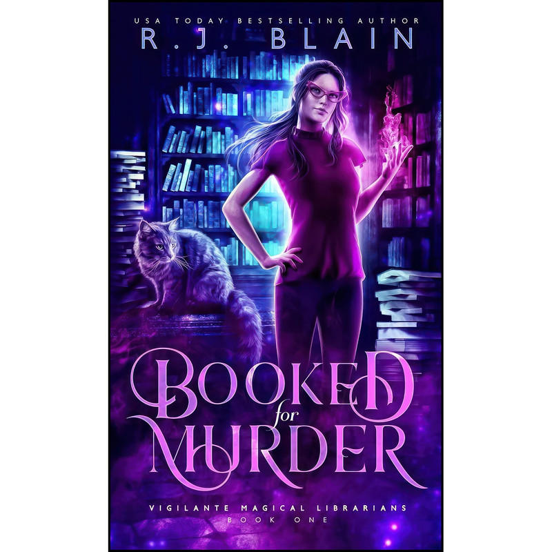 کتاب Booked for Murder اثر RJ Blain انتشارات Pen & Page Publishing