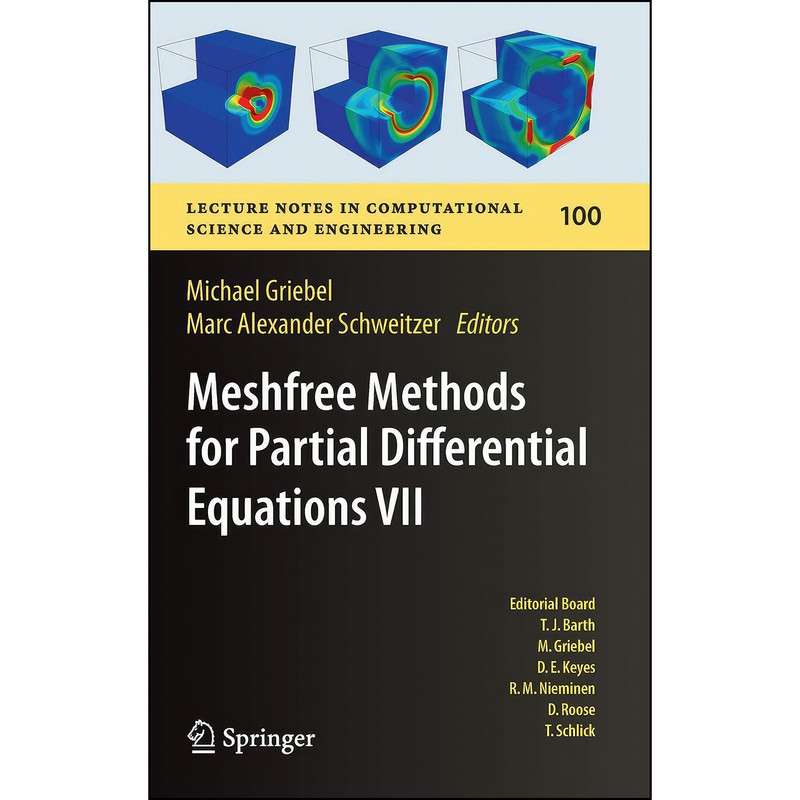 کتاب Meshfree Methods for Partial Differential Equations VII  اثر جمعي از نويسندگان انتشارات Springer